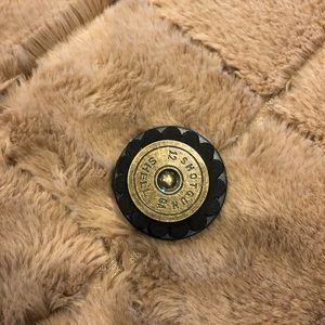 Western concho pop socket phone holder